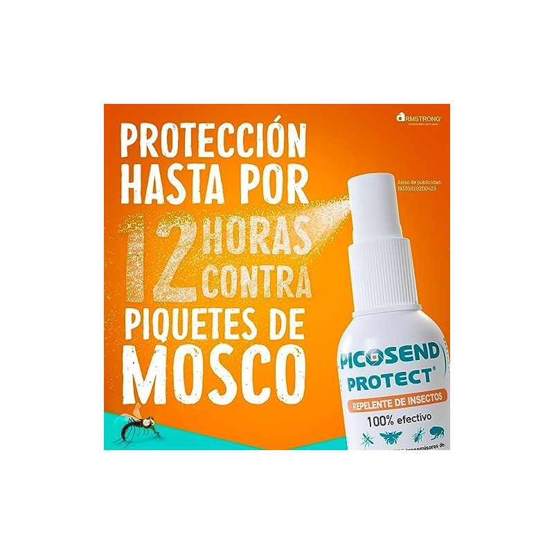 Picosend Protect Spray Repelente c/120ml
