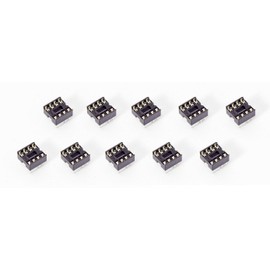 10Stück 8-Pin DIL DIP IC Mikrochip Sockel socket für Arduino Prototyping Attiny