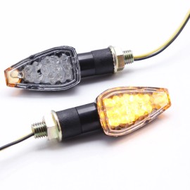KEEPDSGN Motorcycle LED Turn Signal Blinker Lights For Honda Zoomer NPS50 Ruckus 50 03-12