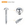 sourcing map #8x1" Pocket Hole Screws, 100pcs Phillips Drive Self
