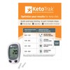 KetoTrak Blood Ketone Testing Kit, 1 Meter, 10 Ketone Strips,