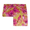 Caspari Scenic Songbirds Rose & Gold Guest Towel Napkins -