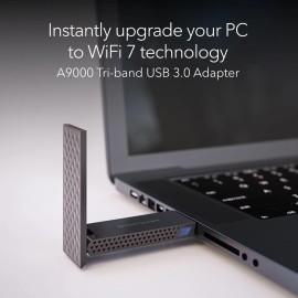 Netgear Nighthawk A9000 Tri-Band Wi-Fi 7 USB 3.0 Adapter