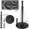 Paper Towel Holder Countertop Stainless Steel Paper Towel Dispenser Standing