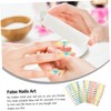 LALAFINA Create Your Own Nail Art 144pcs Gradient False Nails