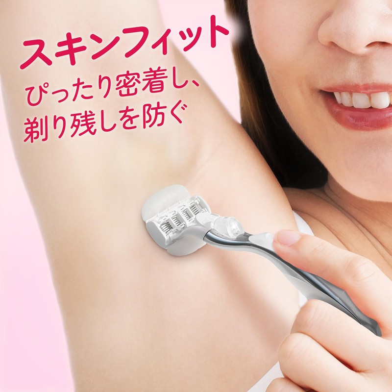 VENUS Razor Razor with Soap for Women, Strawberry Field Scent,