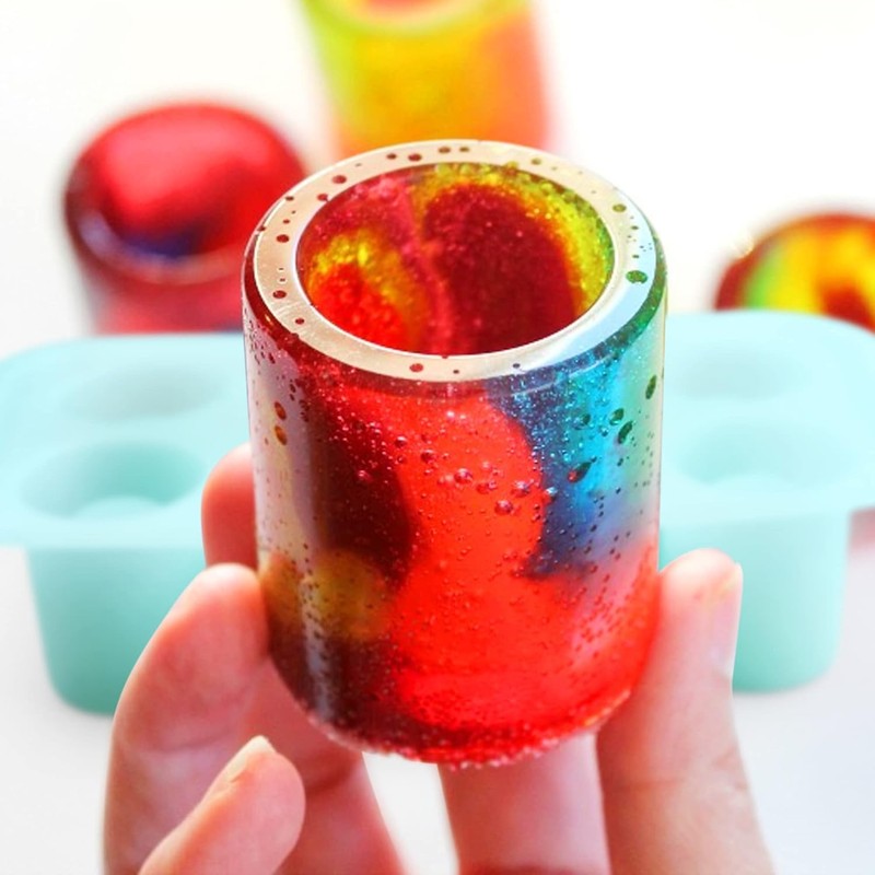 Silicone Shot Glass Mold 8 Cavity – Edible Shot Glass