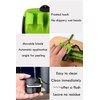 4 Pack Palm Peeler,Hand Vegetable Peeler, Finger Grips Comfortable to