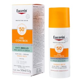 Oil Control Eucerin Spf 50+ 50ml Toque Seco