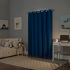 Sun Zero Halton Bright Vibes 100% Total Blackout Grommet Curtain