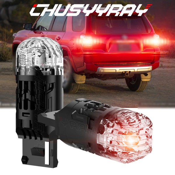 CHUSYYRAY Super Red T20 7443 7440 LED Brake Tail Light