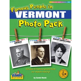 Famous People from Vermont Photo Pack