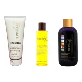 Mascarilla 200 G+oleo 98 Ml+shampoo Matizador Terramar