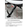 Unbranded Universal Motorcycle Kickstand Adjustable Aluminum Alloy Foot Side Stand