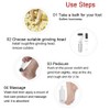Electronic USB Foot Exfoliator File Dead Skin Cuticles Remover Scrubber
