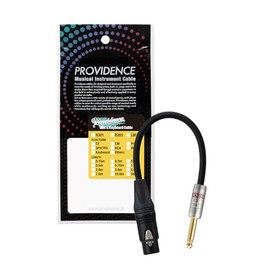 Providence R301 CF/PH 30cm Microphone Cable (Cannon Female/Phone)