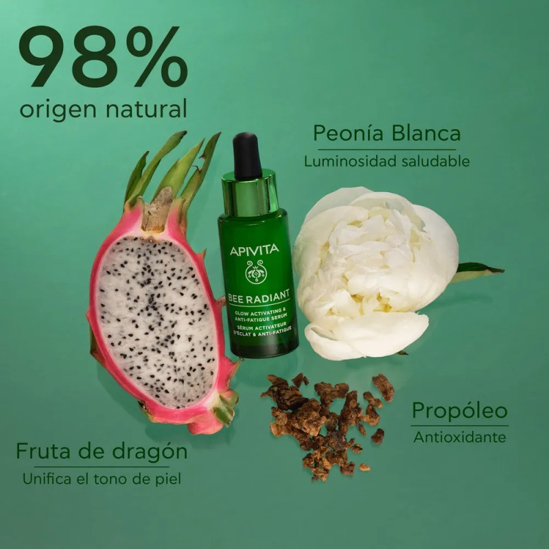 Apivita Bee Radiant Sérum Antiedad y Anti-Fatiga 30ml