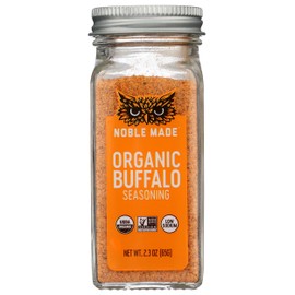 Noble Made by The New Primal, Organic Classic Buffalo Seasoning, 2.3 Ounce