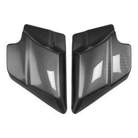TCT-MOTORPARTS Carbon Fiber Vivid Black Side Cover Panels Fit For Harley Touring Street Glide Electra Glide 2009-2024