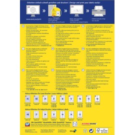 Avery Zweckform L7651-100 Mini Labels 38.1 x 21.2 mm for Pricing Pack of 100 Sheets