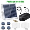 Lewisia 15W Solar Aerator Air Pump Battery with Air Hoses