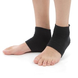 Neo, Smooth Heel Socks, Crack Prevention, Heel Care, Socks, Rattle, Dry, Moisturizing, Smooth, Made in Japan, Black