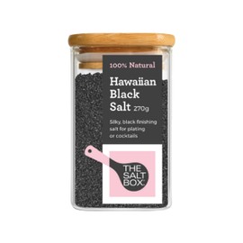The Salt Box - Natural Seasoned Food Hawaiian Black Salt - 270g…
