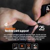 d3 Cohesive Bandage Compression Wrap Black 25mm x 5m (1