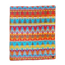 Beacon Blanket Southwestern Wigwam Native American Design Premium Throw - Queen/King 90 x 90 Inches