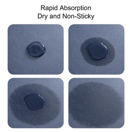 YCTMALL Diatomaceous Earth Bath Mat Super Absorbent Quick Dry Bathtub Mat Non Slip Bathroom Rugs thin Bath Mat floor bath mat Shower Mat Washable(16.92x47.24in, Grey)