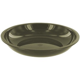 Highlander Deep Bowl 20 cm Plastic Plate, unisex_adult, Plastic plates., CP068-OG-01, olive, 20 cm