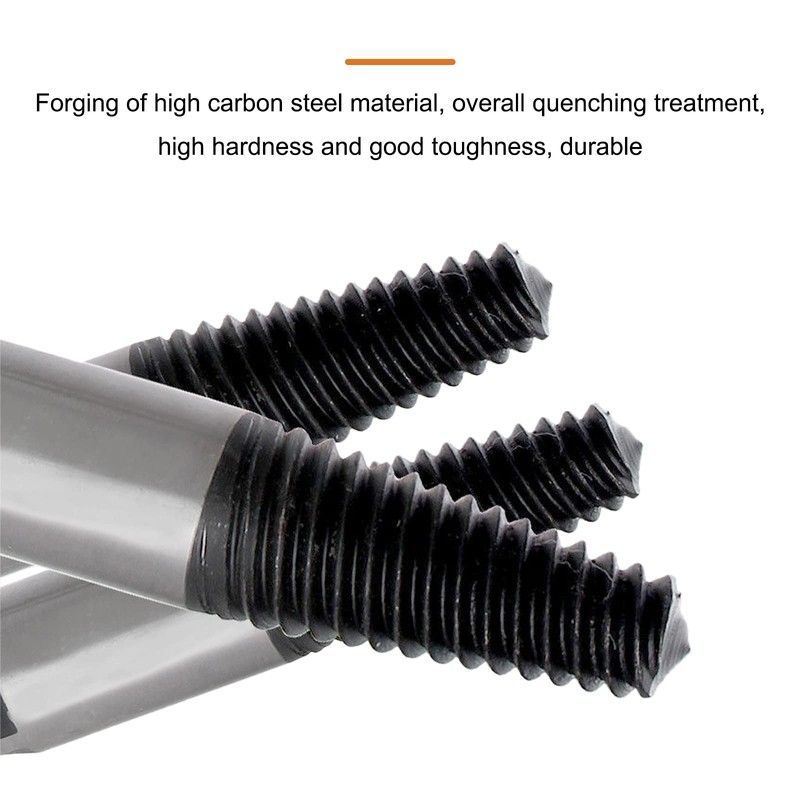 OneGas 8pcs Screw Extractor Easy Out Damaged Bolt Extractor Kit