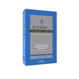 Wellgenix Strip NC Herbal Cleanse Detox Capsules - Extra Strength Cleansing - One Day Quick Flush - 4 Capsules (1 Pack)