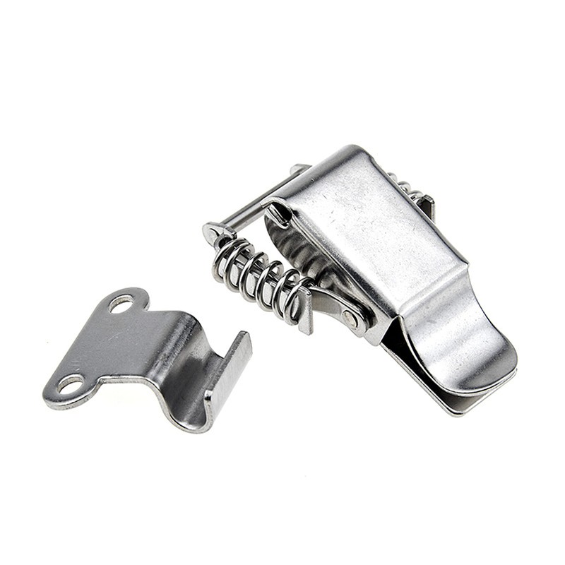 2Pcs 90 Degre Stainless Steel 304 Double Spring Loaded Suitcase