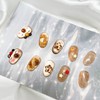 [Handmade Nail Tips] Capybara Nails - Short Oval / [수제네일팁]