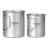 Ti artisan Titanium Pot Ultralight Titanium Cup Camping Cup Titanium