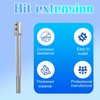 Drill Extension, Extra Long Extension 169 mm for Forstner Drill