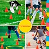 Kit Deportivo Profesional Entranador 6 Conos 6 Platos