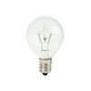 Bulbrite 461040 KR40G11CL 40-Watt Dimmable Krypton Krystal Touch Globe G11, Candelabra Base, Clear (Pack of 2)