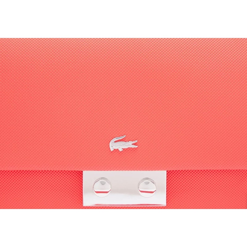 Lacoste Crossover Bag in Grenadine, Adjustable Shoulder Strap