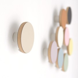 bomidé Bomidè Wall Hook Round in Various Colours (Pink)