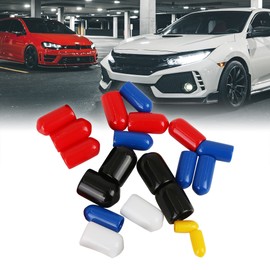 X AUTOHAUX Vacuum Line Caps Protector Cover Assorted Kit 1/8 3/16 1/4 3/8 5/16 Inch 20 Pcs