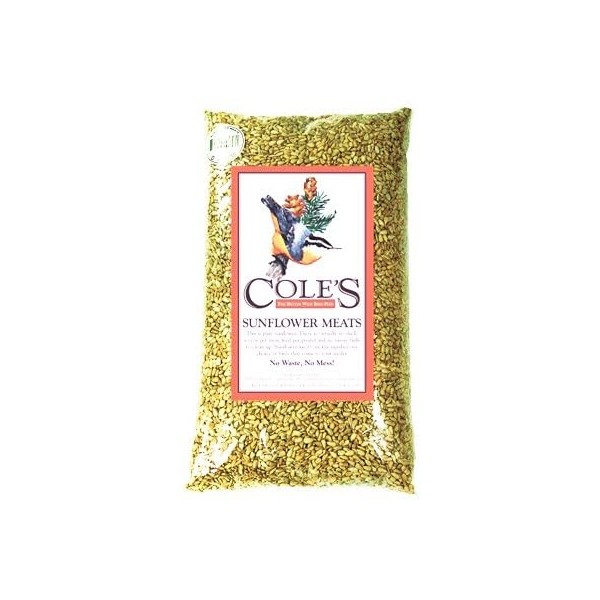 Cole's Assorted Species Wild Bird Food Sunflower Meats 10 lb.