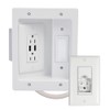 Legrand - OnQ In Wall Cable Management Kit Hides All