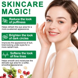 Green Coffee Bean Oil 60ml - Cold-Pressed Pure Face & Body Oil | Moisturize Skin & Scalp | Dark Circle Reducer for Women