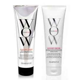 COLOR WOW Dream Clean Duo - 100% clean, sulfate-free COLOR SECURITY SHAMPOO and weightless COLOR SECURITY CONDITIONER- for Normal to Thick Hair| Achieve Super Glossy, Hydrated Hair