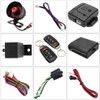 MACHSWON Remote Car Anti-theft Alarm Black Vehicle Theft Protection System