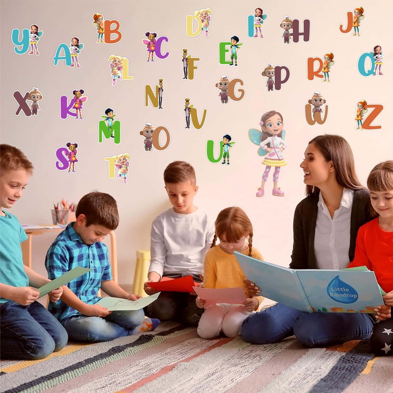 Seyal® Buterbean Cafe A - Z Alphabet Wall Sticker