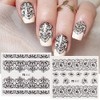40pcs/set Lace Flower Flower Nail Seal Water Nail Seal Gel