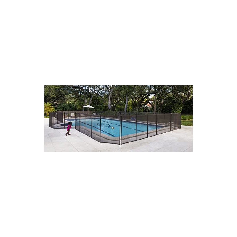 Pool Fence DIY by Life Saver Fencing Section Kit, 4